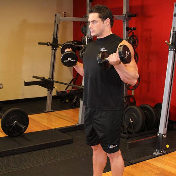 Dumbbell workout equipment
