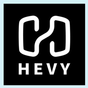 Hevy workout tracker app logo - best workout tracking apps 2026