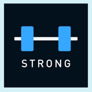 Strong workout tracker app logo - best workout tracking apps 2026