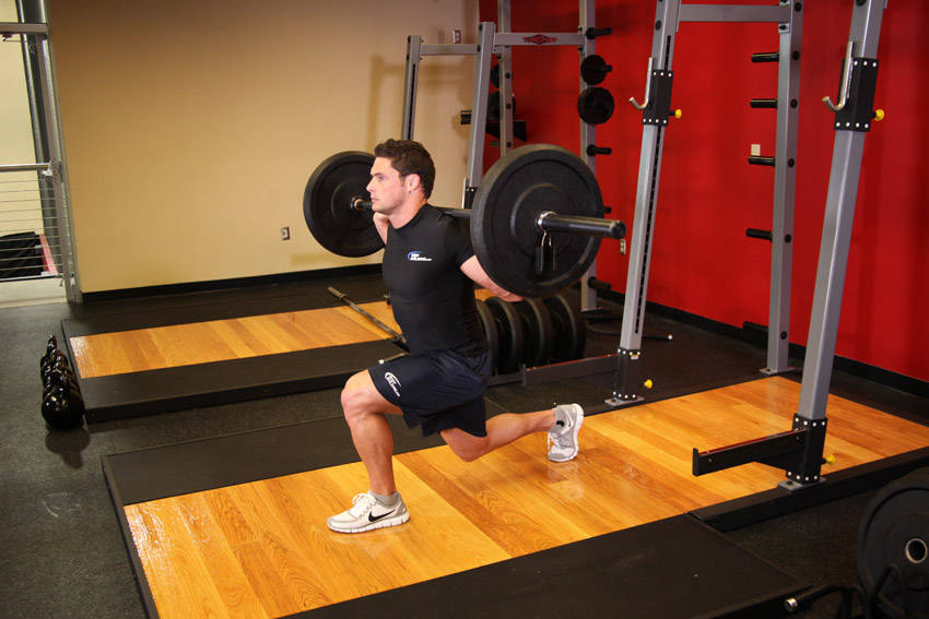 Barbell Lunge