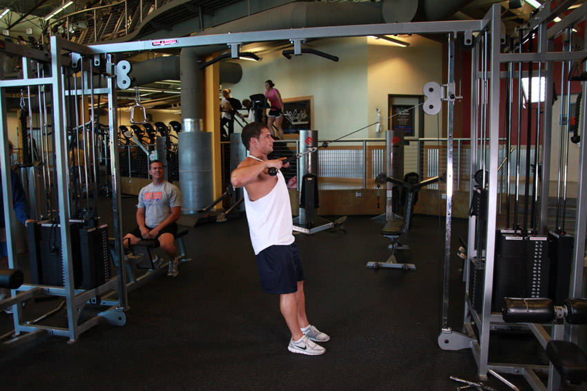 Cable Rope Rear-Delt Rows