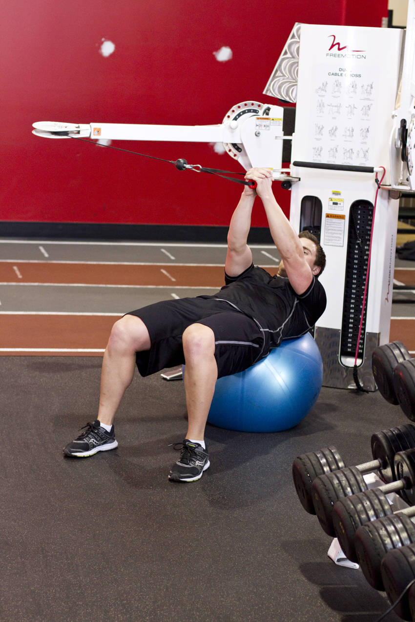 Cable Russian Twists