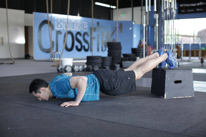 Decline Push Up