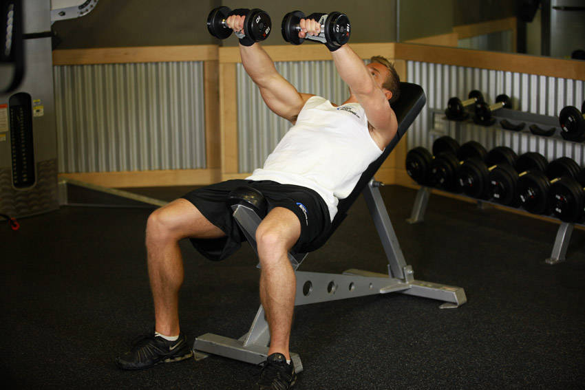 Front Incline Dumbbell Raise