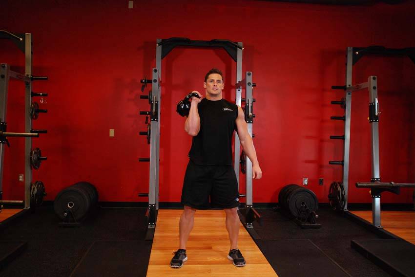 One-Arm Kettlebell Clean and Jerk