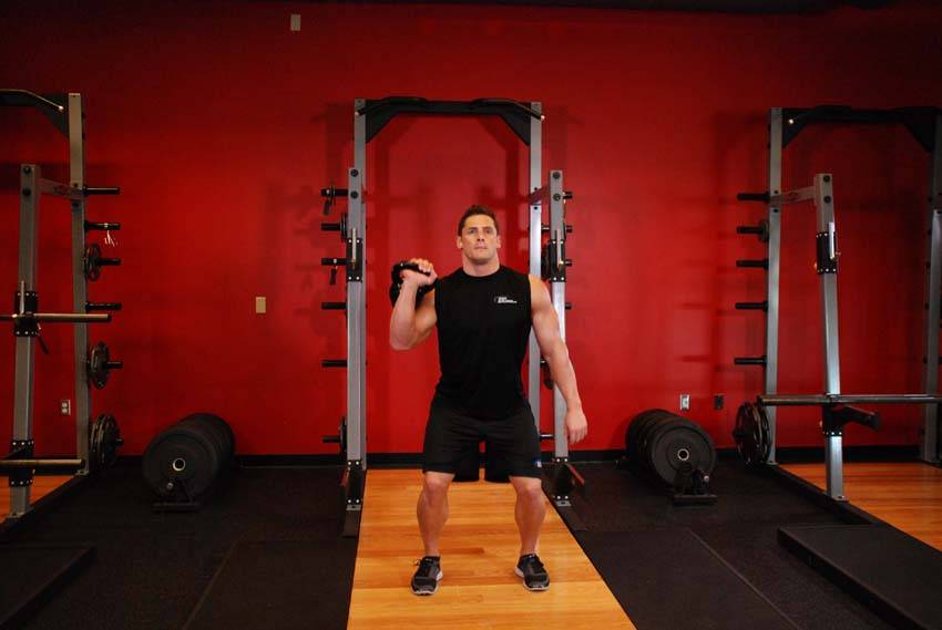 One-Arm Kettlebell Jerk