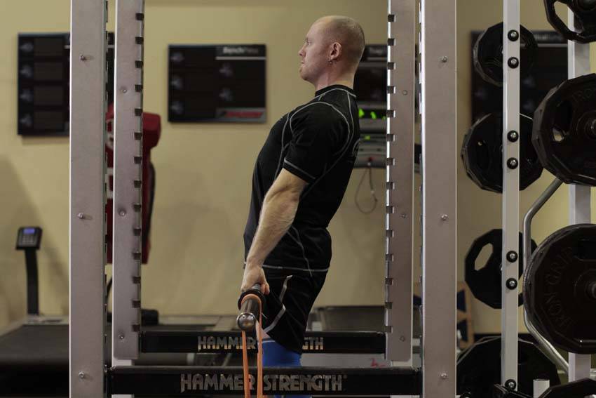 Rack Pull with Bands