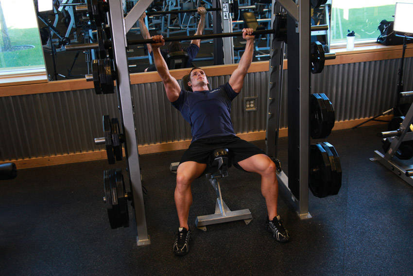 Smith Machine Incline Bench Press