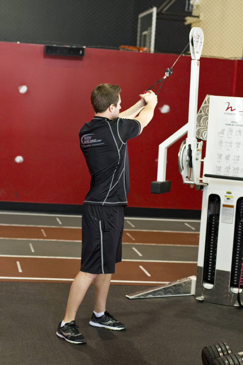 Standing Cable Wood Chop