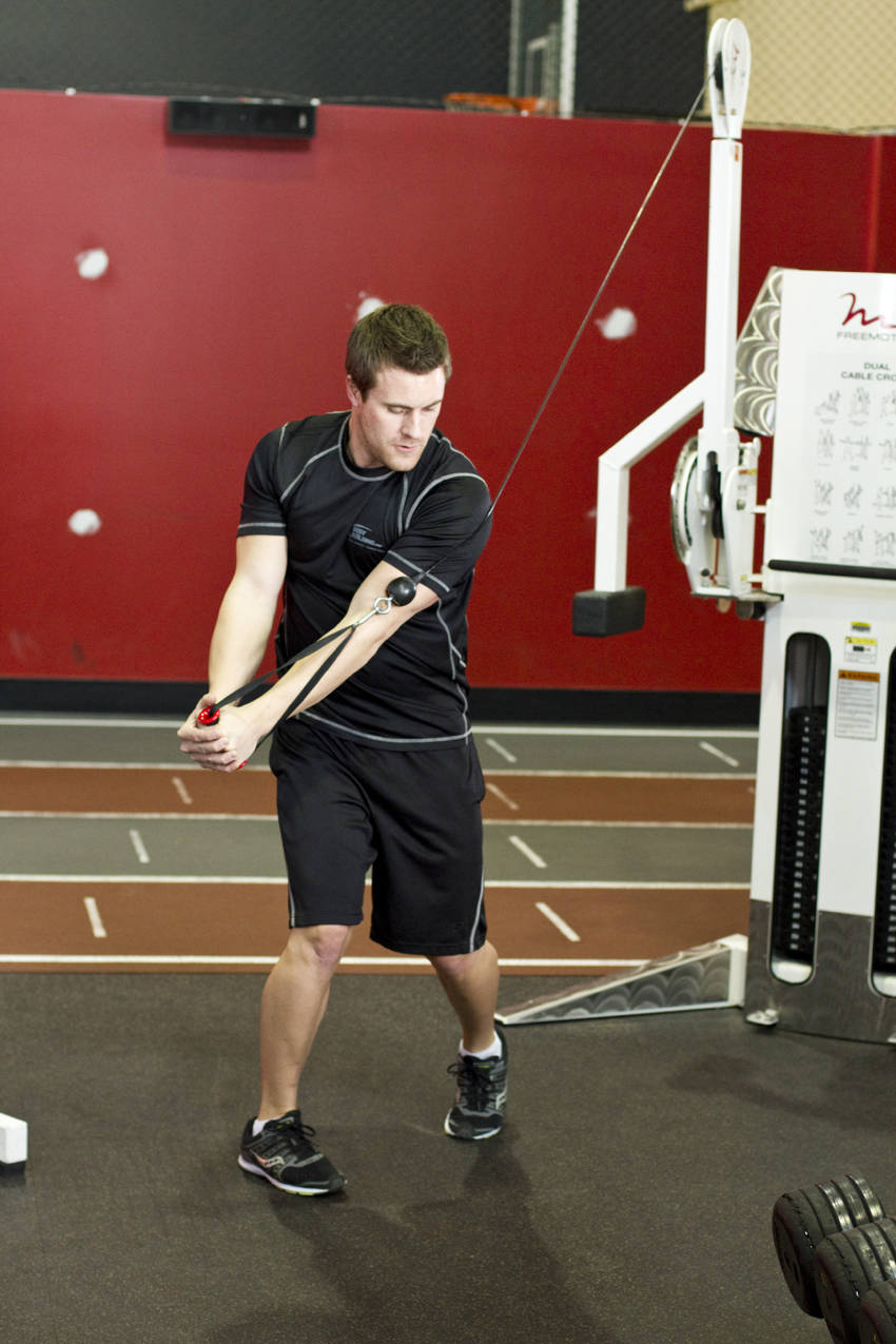 Standing Cable Wood Chop