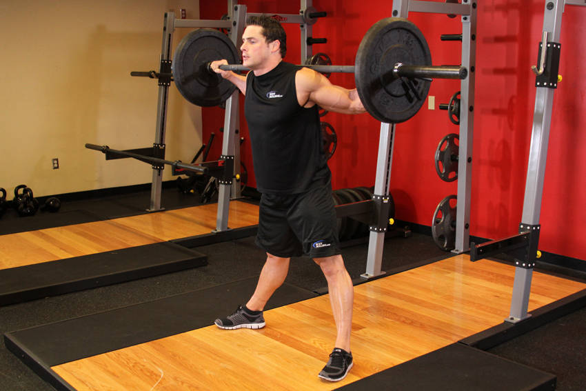Wide Stance Barbell Squat
